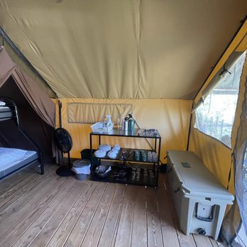 Huttopia Paradise Springs - Tent - Resorts Near Me - Valyermo, California Huttopia Paradise Springs - Tent - Resorts Near Me - Valyermo, California