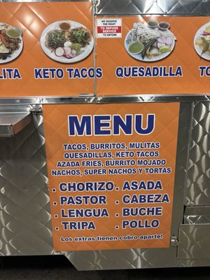 Menu photo 1 Tacos Los Primos Whittier, CA Menu photo 1 Tacos Los Primos Whittier, CA