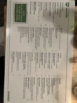 Menu photo 3 Westville Upper East Side New York, NY Menu photo 3 Westville Upper East Side New York, NY