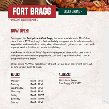 Mountain Mike's Pizza - Pizza Near Me - Fort Bragg, California Mountain Mike's Pizza - Pizza Near Me - Fort Bragg, California