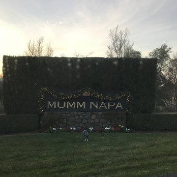 Mumm Napa - Exterior sign at Mumm Napa. - Wine Tasting Room Near Me - Rutherford, California