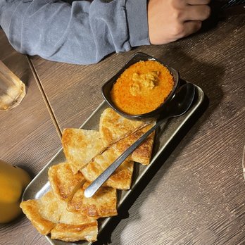 Burma Choice - Palata with Dip - Burmese Near Me - San Jose, California Burma Choice - Palata with Dip - Burmese Near Me - San Jose, California