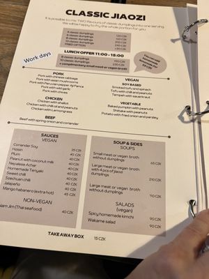 Menu photo 2 Dim Sum Spot Praha 7, PR