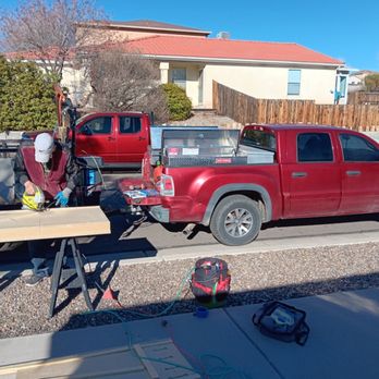 Lighthouse Handyman Services - Full crew kitchen counter install - Lawn Services Near Me