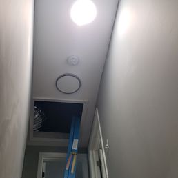New stairwell solatube New stairwell solatube