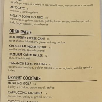 Massimo Ristorante - Dessert menu - Italian Near Me - Walnut Creek, California Massimo Ristorante - Dessert menu - Italian Near Me - Walnut Creek, California