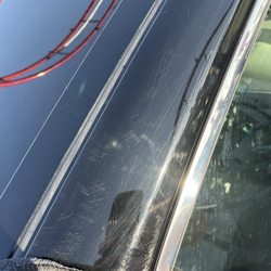 Silverstar Car Wash - Window rim