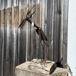 The Lucky Dumpster - Tim's heavy metal heron