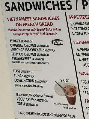 Menu photo 5 Ba-Le Sandwich Shop Mililani, HI Menu photo 5 Ba-Le Sandwich Shop Mililani, HI