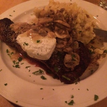 On Broadway - Steak and potatoes with mushrooms - Italian Near Me - Helena, Montana On Broadway - Steak and potatoes with mushrooms - Italian Near Me - Helena, Montana
