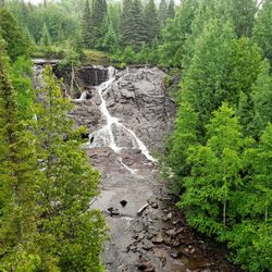 Eagle River Falls - View of Eagle River Falls