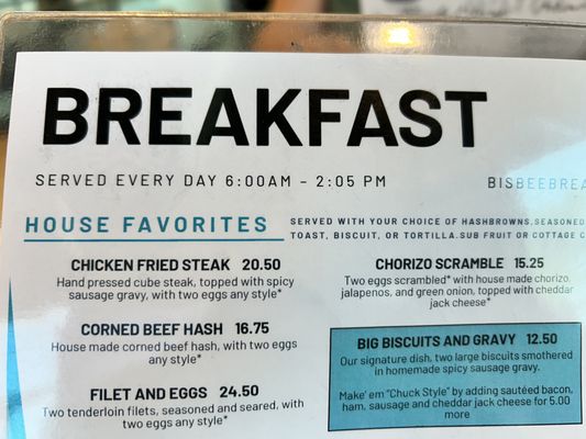 Menu photo 6 Bisbee Breakfast Club Gilbert, AZ