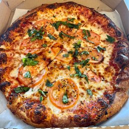 Picked up a Margherita Pizza to go!