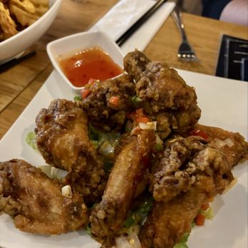 SEAK - Chili Salted Chicken Wings Plate - Vietnamese Near Me - Edgewater, New Jersey