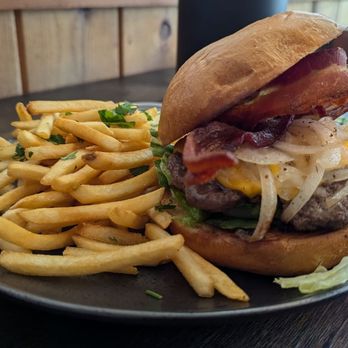 Lost Parrot Cafe - The Bacon burger was pure yum ! - Breakfast & Brunch Near Me - South Pasadena, California Lost Parrot Cafe - The Bacon burger was pure yum ! - Breakfast & Brunch Near Me - South Pasadena, California