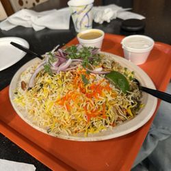 Apna Chat Bhavan - Veg dum biryani full plate
