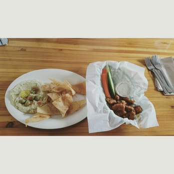 Green Restaurant - Hummus and buffalo wings! - Vegan Near Me - Phoenix, Arizona
