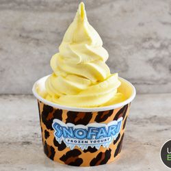 Snofari Frozen Yogurt - Dole whip Pineapple