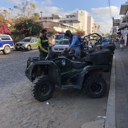 In front of Xiutla Riders