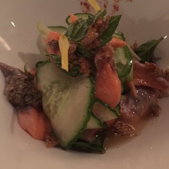 Cuchillo - Steelhead trout ceviche - Latin American Near Me - Vancouver, British Columbia