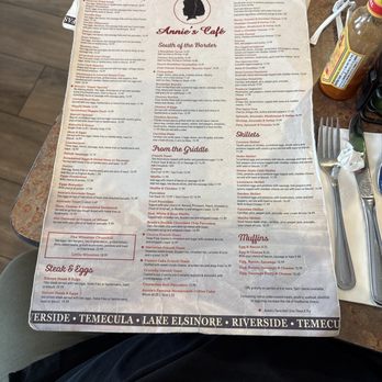 Annie's Cafe - Temecula - Breakfast menu - Breakfast & Brunch Near Me - Temecula, California