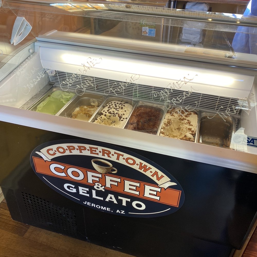 Coppertown Coffee and Gelato. - gelato - Desserts Near Me - Jerome, Arizona