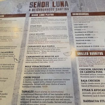 Señor Luna - Taco plate and chim.plate day special - Mexican Near Me - New Berlin, Wisconsin Señor Luna - Taco plate and chim.plate day special - Mexican Near Me - New Berlin, Wisconsin