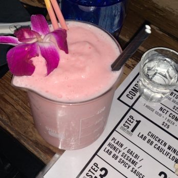 Lab 88 - Drink is called Kill This Love. It's sweet and creamy! Tastes like strawberry pocky. - Lounges Near Me - El Monte, California