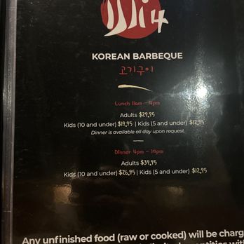 Ijji 4 Korean BBQ - Menu Page 1 - Korean Near Me - Reno, Nevada Ijji 4 Korean BBQ - Menu Page 1 - Korean Near Me - Reno, Nevada
