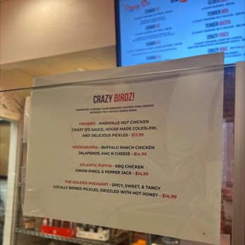 Crazy D’s Hot Chicken - Menu - Chicken Shop Near Me - Reno, Nevada Crazy D’s Hot Chicken - Menu - Chicken Shop Near Me - Reno, Nevada
