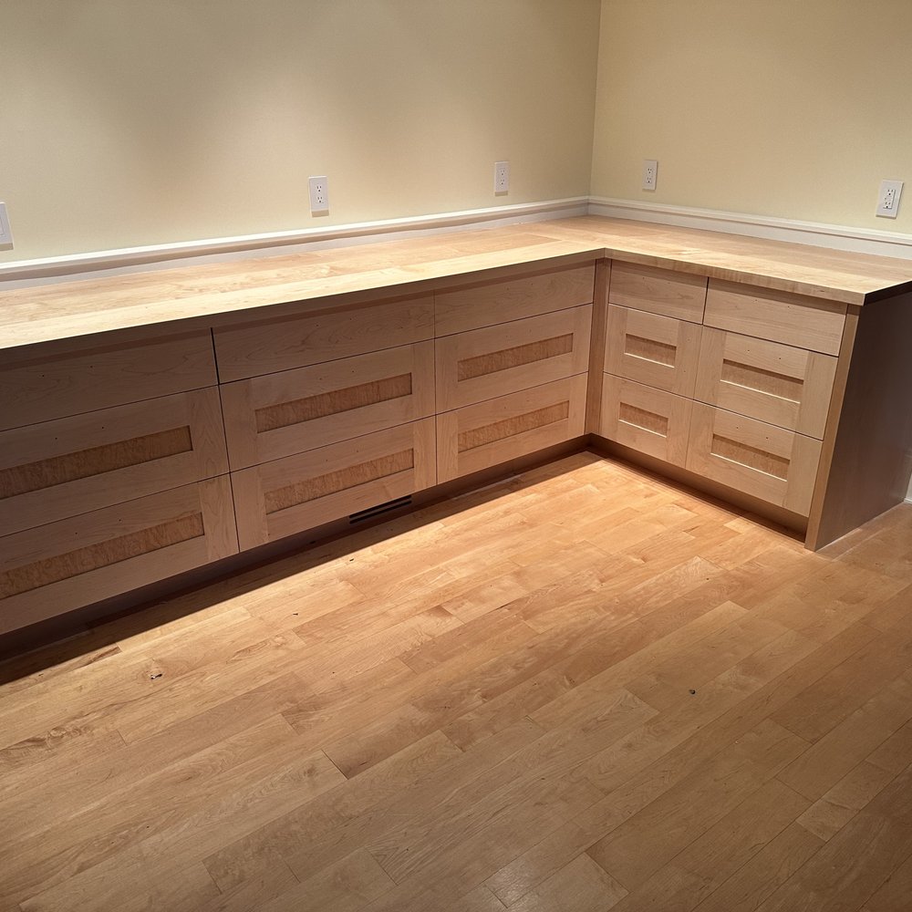 AYA Homes - Our new pantry/storage cabinets. There used to be a bookcase, desk and tall cabinets here. - General Contractors Near Me - San Francisco, California AYA Homes - Our new pantry/storage cabinets. There used to be a bookcase, desk and tall cabinets here. - General Contractors Near Me - San Francisco, California