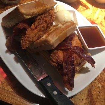 OHSO Distillery - Chicken and waffles - New American Near Me - Scottsdale, Arizona