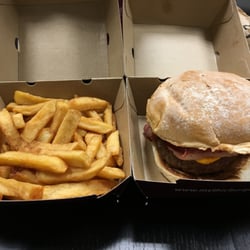 Mythic Burger - Menu L Dalton (pain rustique)