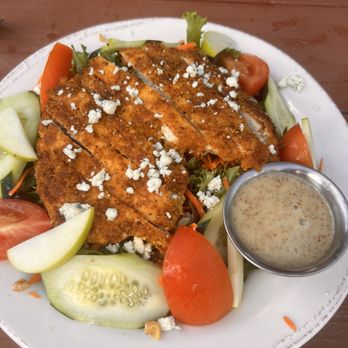 Wild Thyme Cafe - Mediterranean Salad with chicken - Whiskey Bars Near Me - Springdale, Utah Wild Thyme Cafe - Mediterranean Salad with chicken - Whiskey Bars Near Me - Springdale, Utah