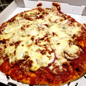 All8up Pizza - Pepp, onion, bacon, mushroom - Italian Near Me - Hamilton, Ohio All8up Pizza - Pepp, onion, bacon, mushroom - Italian Near Me - Hamilton, Ohio