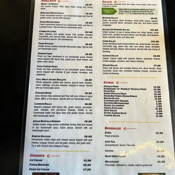 Phred's Border - The back of the menu - Beer Bar Near Me - El Paso, Texas Phred's Border - The back of the menu - Beer Bar Near Me - El Paso, Texas
