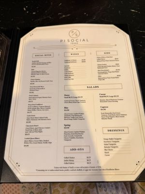 Menu photo 4 Pi Social Midland, TX