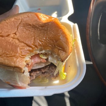 W W Burger Grocery - With my teeth marks in it - Grocery Near Me - Hutchins, Texas