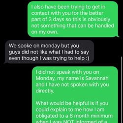 HOTWORX - Meridian, ID - Ten Mile - Messages from the manager claiming he had spoken to me
