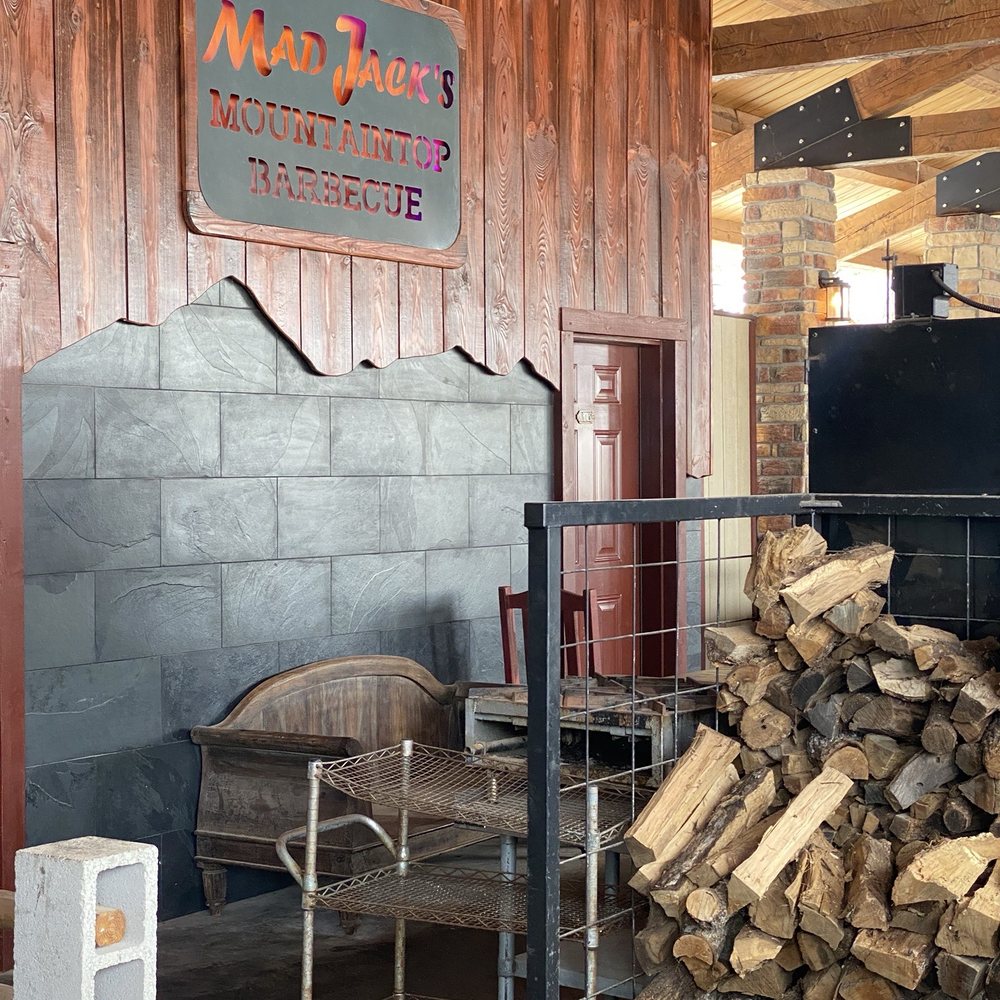 Mad Jack's Mountaintop Barbecue - Wood for the smoker - Barbeque Near Me - Cloudcroft, New Mexico