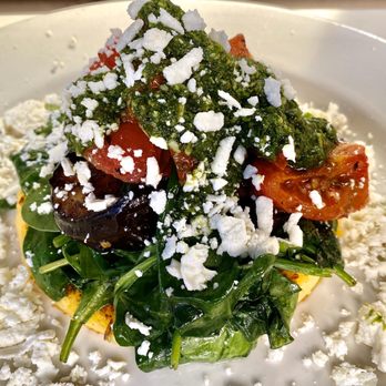 Rick & Ann's Restaurant - Eggplant polenta Napoleon - Breakfast & Brunch Near Me - Berkeley, California Rick & Ann's Restaurant - Eggplant polenta Napoleon - Breakfast & Brunch Near Me - Berkeley, California