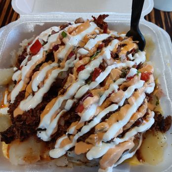 Koop's BBQ Kitchen & Catering - LOADED BAKED POTATO - Barbeque Near Me - Galveston, Texas