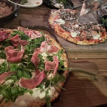 The Backspace - Bianca and Mushroom - DELIGHT - Italian Near Me - Austin, Texas