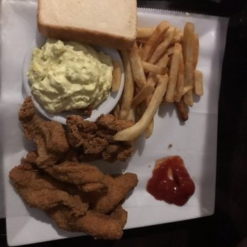 Neil St Blues - Catfish dinner with fries and potato salad - Cocktail Bars Near Me - Champaign, Illinois Neil St Blues - Catfish dinner with fries and potato salad - Cocktail Bars Near Me - Champaign, Illinois