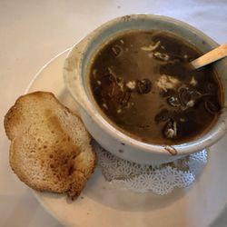 LG's Prime Steakhouse - French onion was a bit salty
