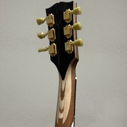 Paniagua Guitars - Headstock rebuild after it had broken twice previously. We do extensive structural work to make sure it hold up to your playing style.