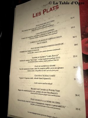 Menu photo 5 Le Réservoir Paris, 75 Menu photo 5 Le Réservoir Paris, 75