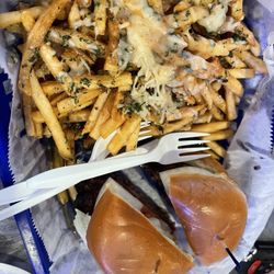 Keg South of Homestead - Burger & Garlic FF