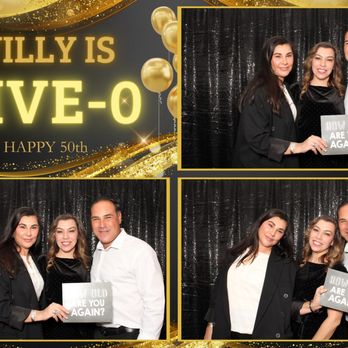 Nu-Clear Vision Media - Posing for pictures with our photo booth. - Photo Booth Rentals Near Me - Tulare, California