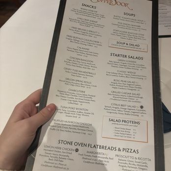 Copper Door - Menu - New American Near Me - Bedford, New Hampshire Copper Door - Menu - New American Near Me - Bedford, New Hampshire